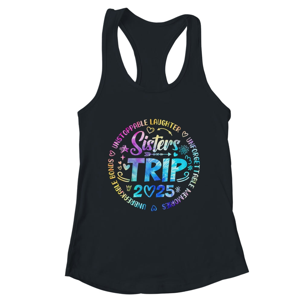 Sister Trip 2025 Friends Weekend Girls Vacation Matching Shirt & Tank Top | teecentury