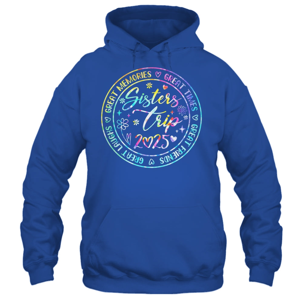 Sister Trip 2025 Womens Weekend Vacation Matching Besties Shirt & Tank Top | teecentury