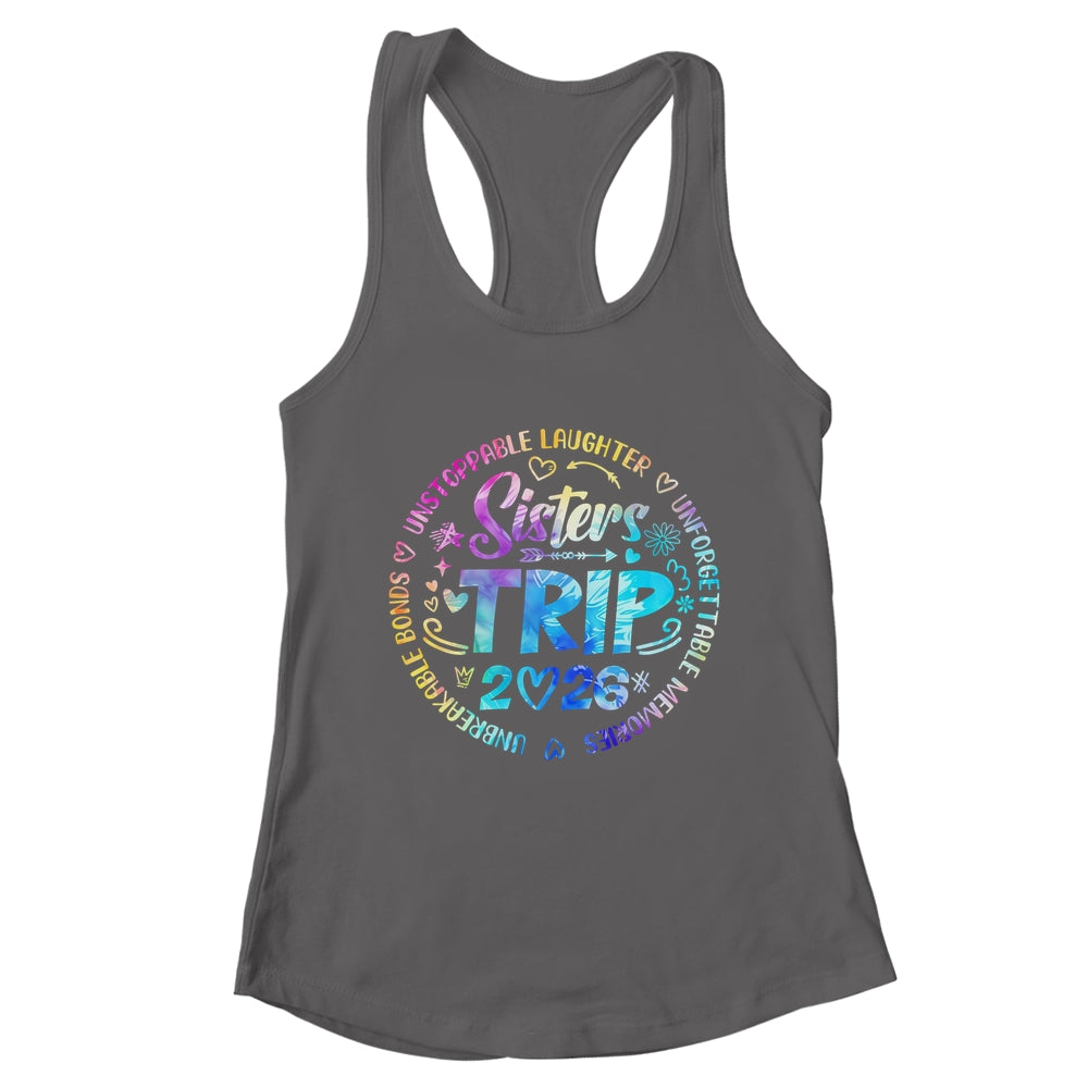 Sister Trip 2026 Friends Weekend Girls Vacation Matching Shirt & Tank Top | teecentury