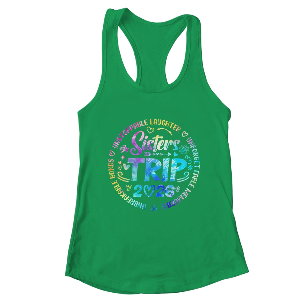 Sister Trip 2026 Friends Weekend Girls Vacation Matching Shirt & Tank Top | teecentury