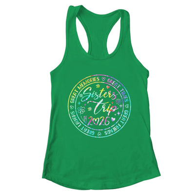 Sister Trip 2026 Womens Weekend Vacation Matching Besties Shirt & Tank Top | teecentury