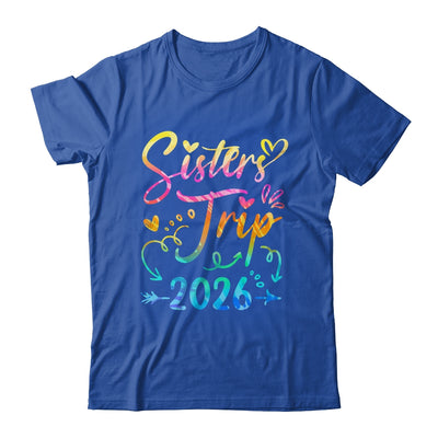 Sister's Road Trip 2026 Tie Dye Cute Sisters Weekend Trip Shirt & Tank Top | teecentury