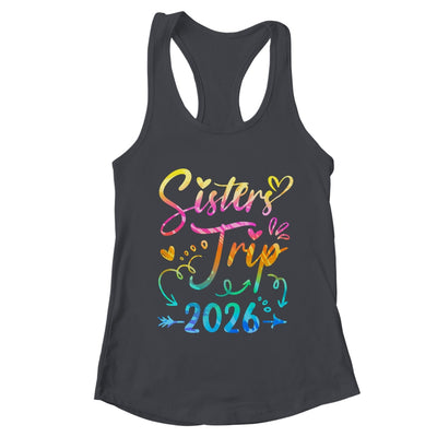 Sister's Road Trip 2026 Tie Dye Cute Sisters Weekend Trip Shirt & Tank Top | teecentury