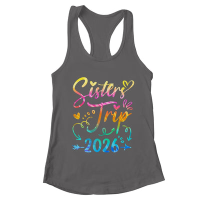 Sister's Road Trip 2026 Tie Dye Cute Sisters Weekend Trip Shirt & Tank Top | teecentury