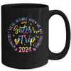 Sister's Trip 2024 We Are Trouble When We Are Together Women Mug | teecentury