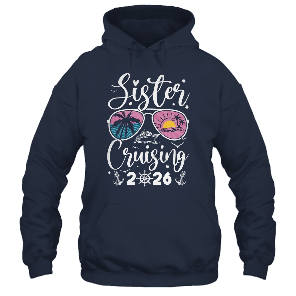 Sisters Cruise 2026 Sister Cruising Vacation Trip Women Girl Shirt & Tank Top | teecentury