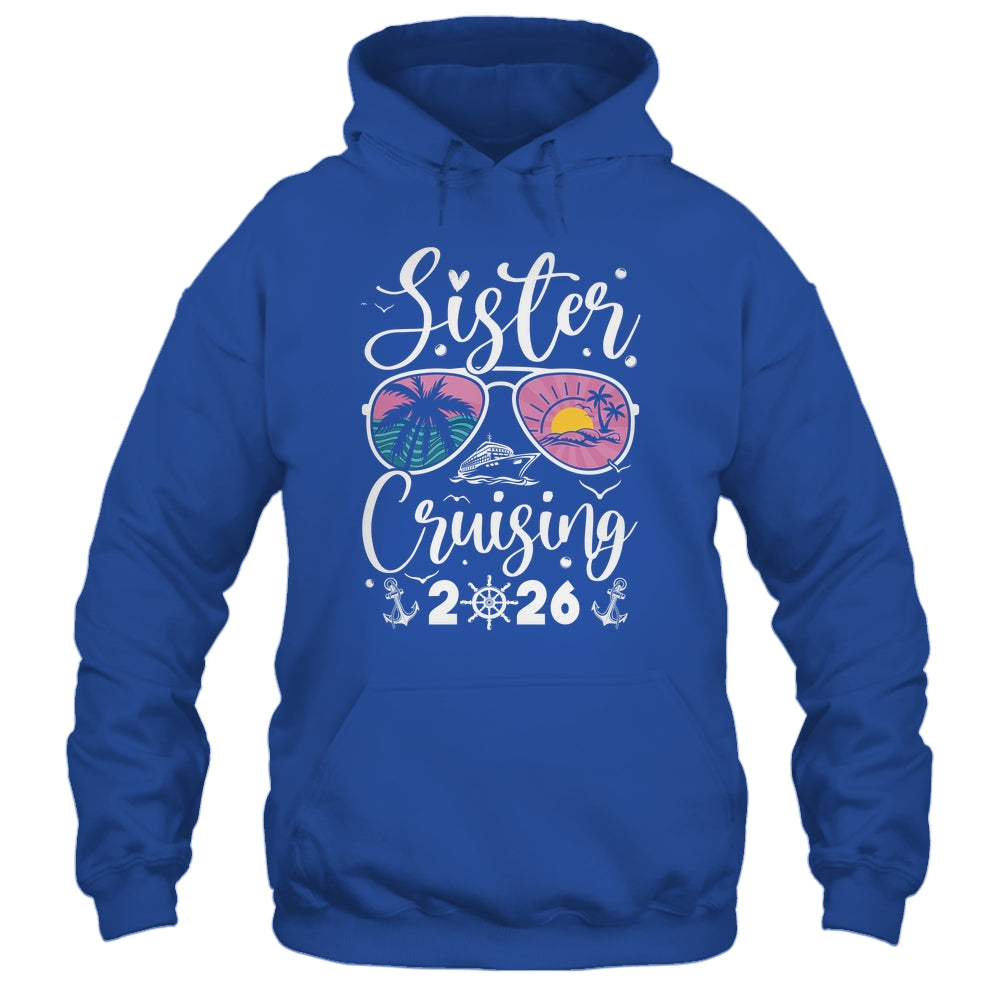 Sisters Cruise 2026 Sister Cruising Vacation Trip Women Girl Shirt & Tank Top | teecentury