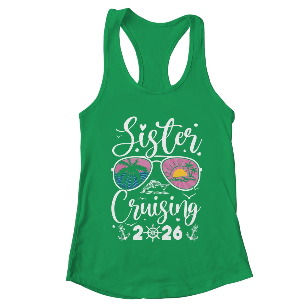 Sisters Cruise 2026 Sister Cruising Vacation Trip Women Girl Shirt & Tank Top | teecentury