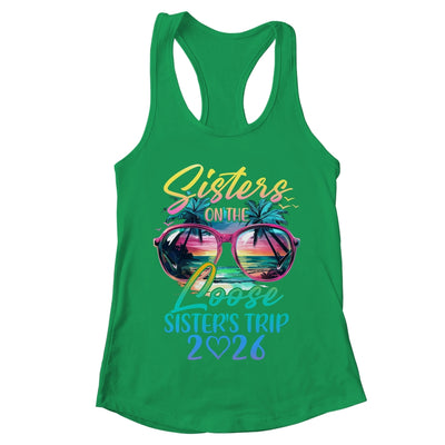 Sisters On The Loose Sisters Trip 2026 Funny Summer Vacation Shirt & Tank Top | teecentury