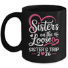 Sisters On The Loose Sisters Trip 2026 Vacation Lovers Mug | teecentury