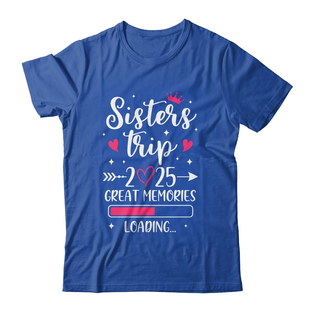 Sisters Trip 2025 Memories Vacation Travel Sisters Weekend Shirt & Tank Top | teecentury