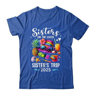 Sisters Trip 2025 Summer Cute Sister's On The Loose 2025 Shirt & Tank Top | teecentury
