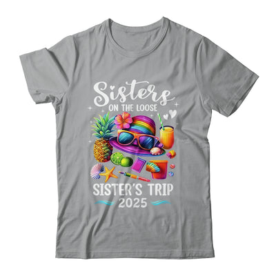 Sisters Trip 2025 Summer Cute Sister's On The Loose 2025 Shirt & Tank Top | teecentury