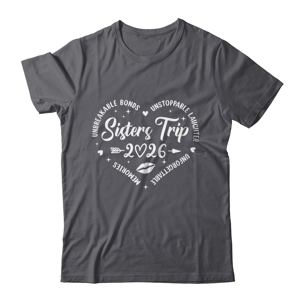 Sisters Trip 2026 Friends Trip Memories Vacation Retro Shirt & Tank Top | teecentury