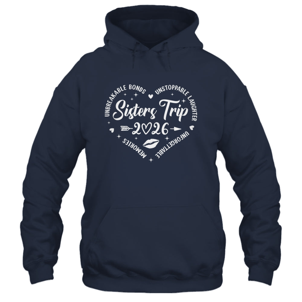 Sisters Trip 2026 Friends Trip Memories Vacation Retro Shirt & Tank Top | teecentury