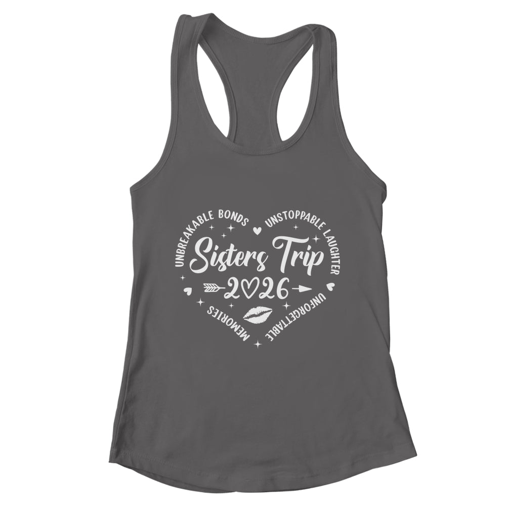 Sisters Trip 2026 Friends Trip Memories Vacation Retro Shirt & Tank Top | teecentury