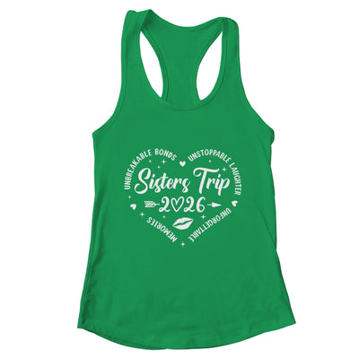 Sisters Trip 2026 Friends Trip Memories Vacation Retro Shirt & Tank Top | teecentury