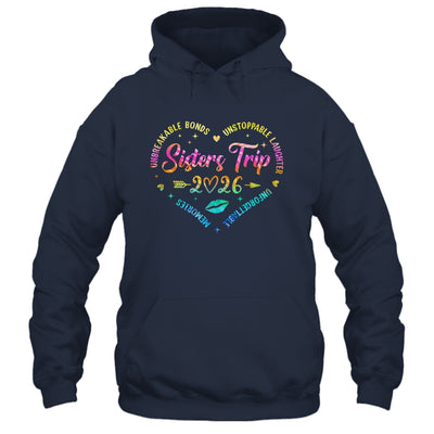 Sisters Trip 2026 Memories Trip Friends Vacation Retro Shirt & Tank Top | teecentury