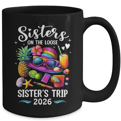 Sisters Trip 2026 Summer Cute Sister's On The Loose 2026 Mug | teecentury