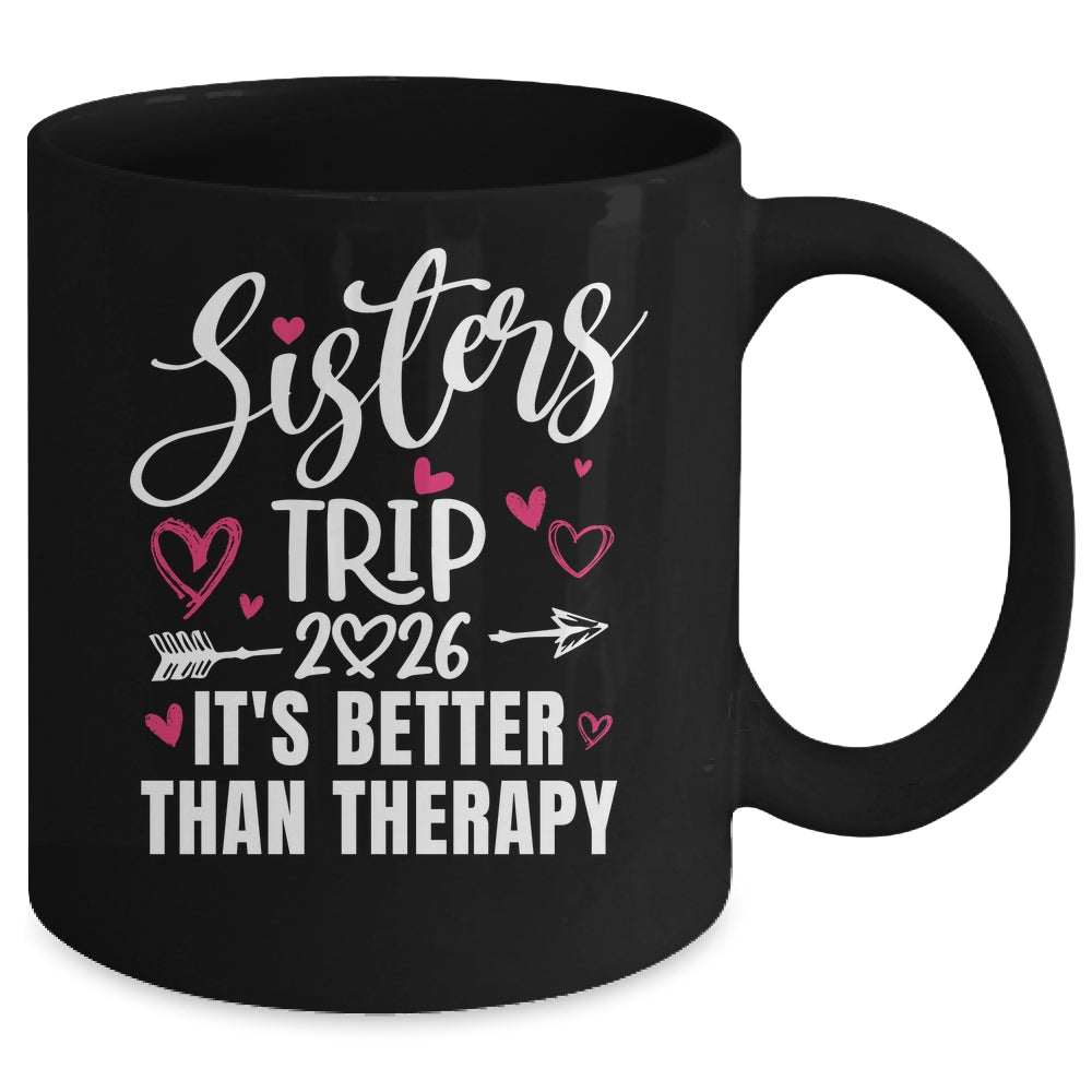 Sisters Trip 2026 Weekend Vacation Lover Girls Road Trip Mug | teecentury
