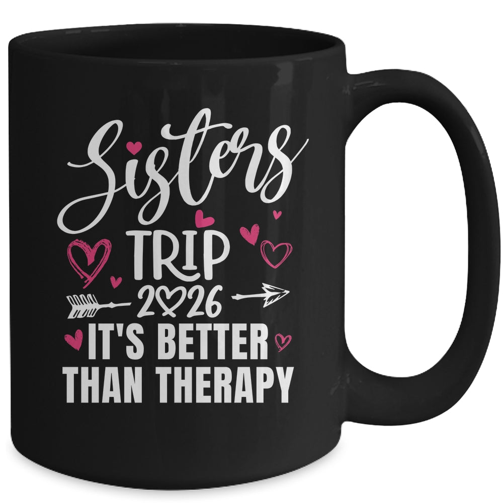 Sisters Trip 2026 Weekend Vacation Lover Girls Road Trip Mug | teecentury