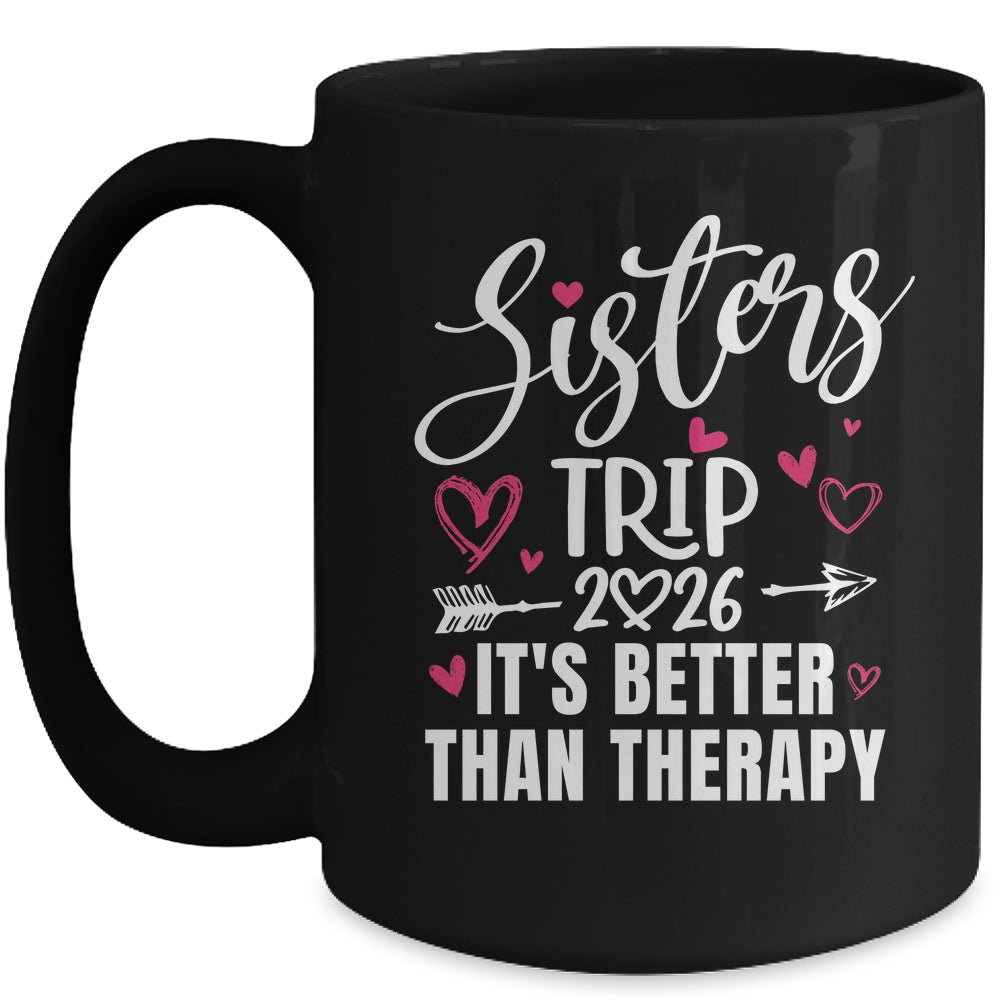 Sisters Trip 2026 Weekend Vacation Lover Girls Road Trip Mug | teecentury