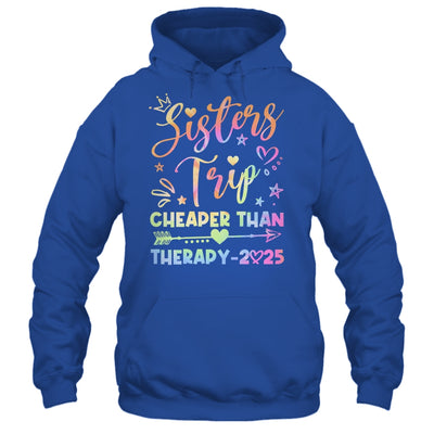 Sisters Trip Funny Sisters Squad Cheapers Than Therapy 2025 Shirt & Tank Top | teecentury