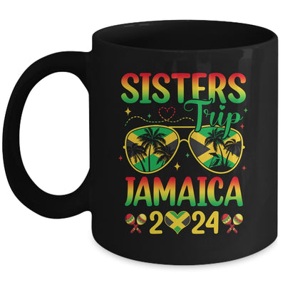 Sisters Trip Jamaica 2024 Summer Vintage Beach Girls Trip Mug | teecentury