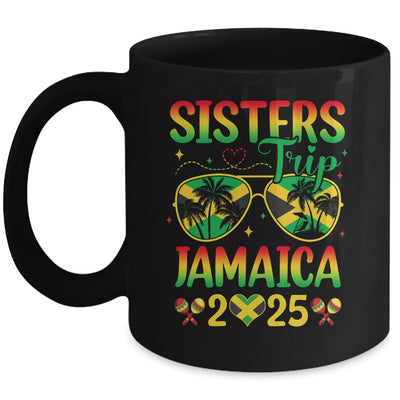 Sisters Trip Jamaica 2025 Summer Vintage Beach Girls Trip Mug | teecentury