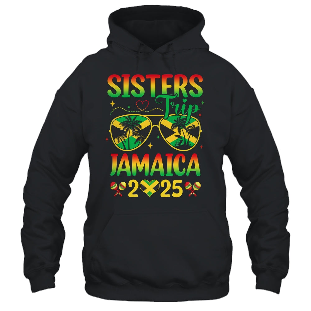 Sisters Trip Jamaica 2025 Summer Vintage Beach Girls Trip Shirt & Tank Top | teecentury