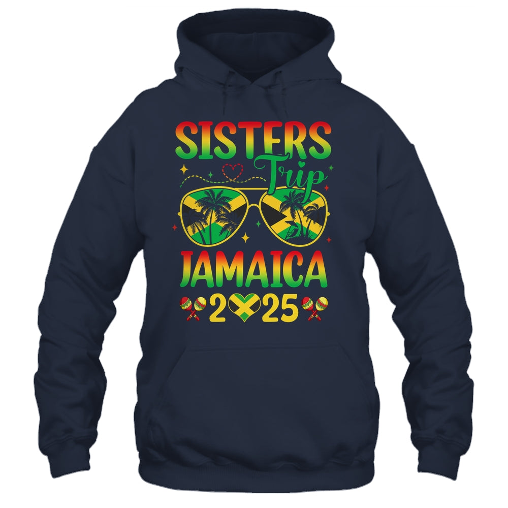 Sisters Trip Jamaica 2025 Summer Vintage Beach Girls Trip Shirt & Tank Top | teecentury