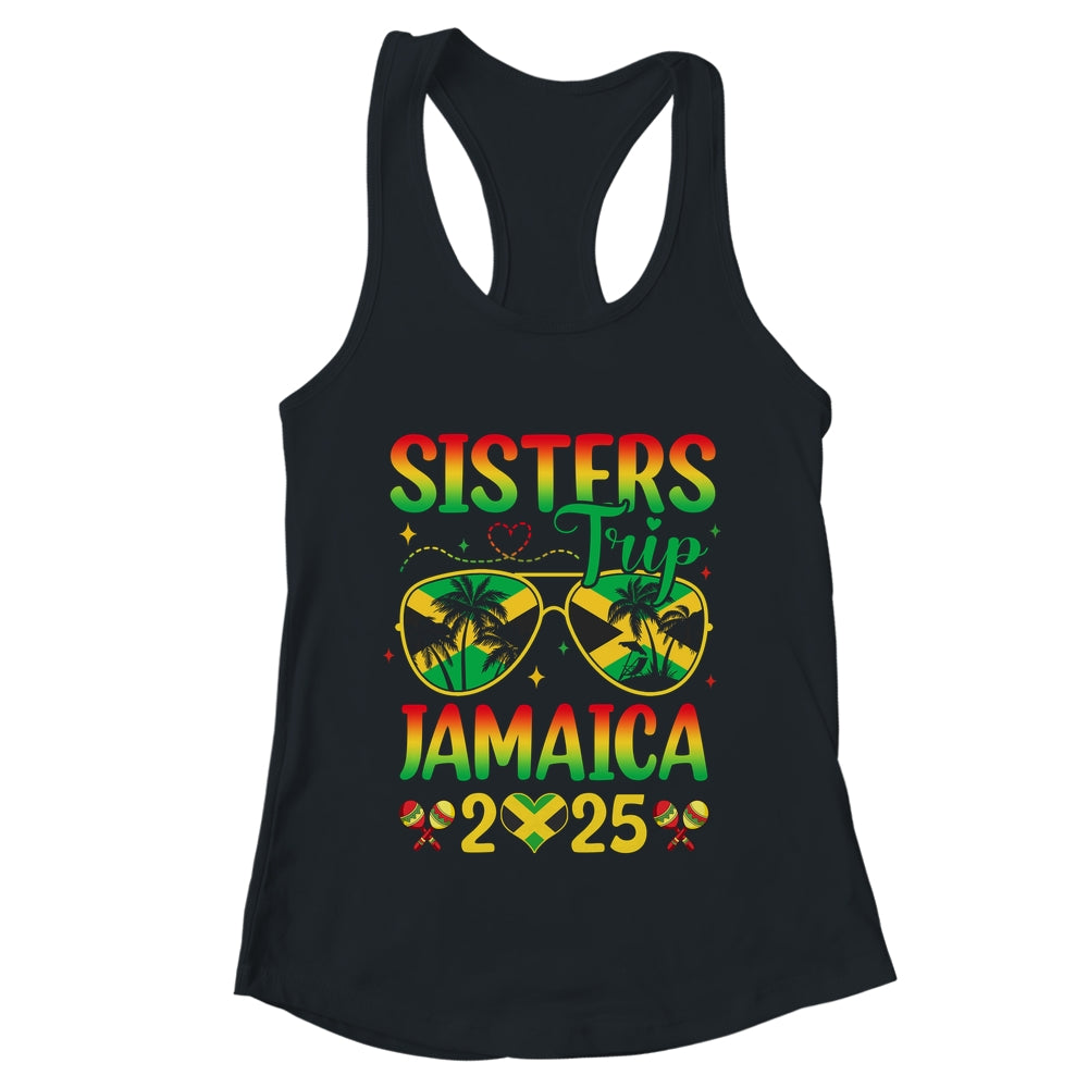 Sisters Trip Jamaica 2025 Summer Vintage Beach Girls Trip Shirt & Tank Top | teecentury