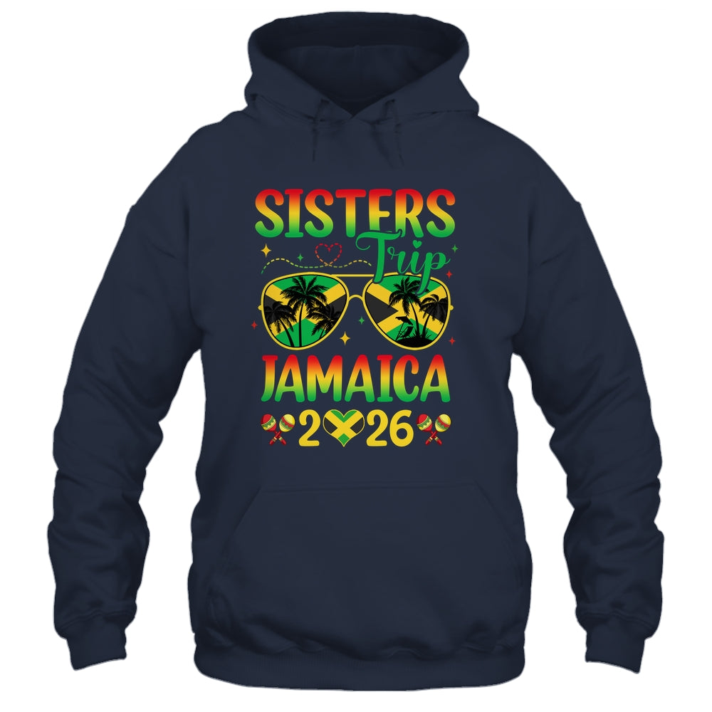 Sisters Trip Jamaica 2026 Summer Vintage Beach Girls Trip Shirt & Tank Top | teecentury