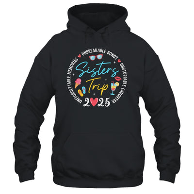 Sistes Trip 2025 Memories Girls Friends Trip Vacation Retro Shirt & Tank Top | teecentury