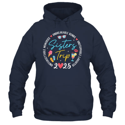 Sistes Trip 2025 Memories Girls Friends Trip Vacation Retro Shirt & Tank Top | teecentury