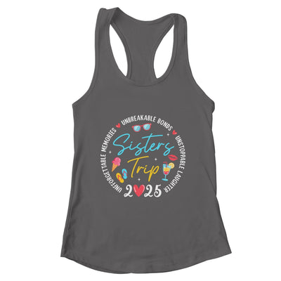 Sistes Trip 2025 Memories Girls Friends Trip Vacation Retro Shirt & Tank Top | teecentury