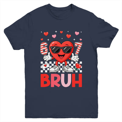 Six Seven 67 Bruh 6 7 Meme Funny Valentine Heart Boys Kids Youth Shirt | teecentury
