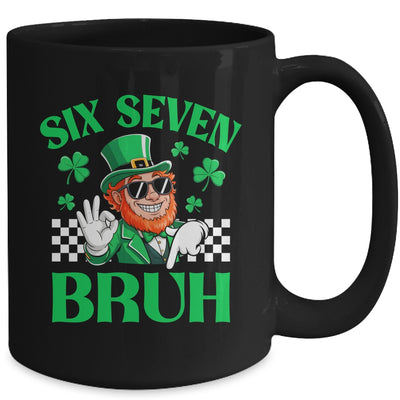 Six Seven Bruh St Patricks Day 6 7 Meme 67 Kids Youth Boys Mug | teecentury