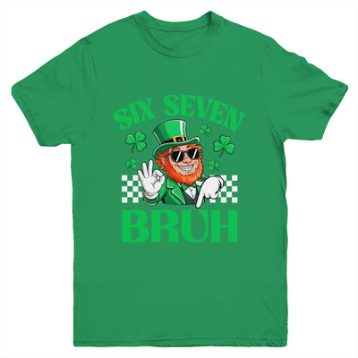 Six Seven Bruh St Patricks Day 6 7 Meme 67 Kids Youth Boys Youth Shirt | teecentury