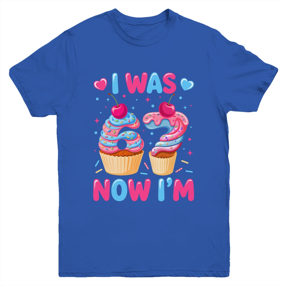 Six Seven Meme 7 Year Old Birthday Cupcake Was 6 Now I'm 7 Youth Shirt | teecentury
