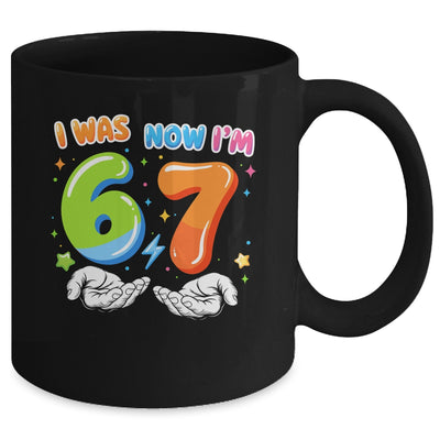Six Seven Meme Funny 7 Year Old Birthday Was 6 Now I'm 7 Mug | teecentury