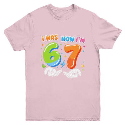 Six Seven Meme Funny 7 Year Old Birthday Was 6 Now I'm 7 Youth Shirt | teecentury