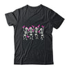 Skeleton Breast Cancer Awareness Pink Ribbon Women Men Kids Shirt & Hoodie | teecentury