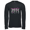Skeleton Breast Cancer Awareness Pink Ribbon Women Men Kids Shirt & Hoodie | teecentury