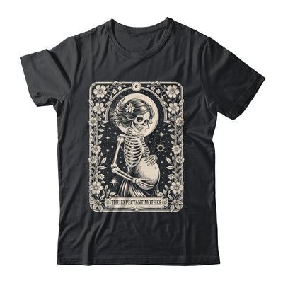 Skeleton Expectant Mother Tarot Card Pregnancy Announcement Shirt & Hoodie | teecentury