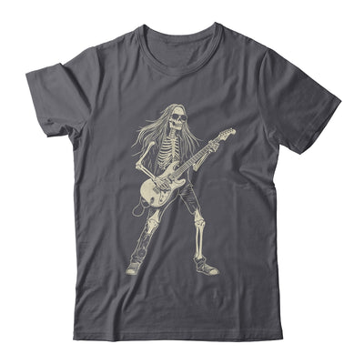 Skeleton Playing Guitar Graphic Rock And Roll Band Rock On Shirt & Hoodie | teecentury