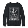 Skeleton The Crocheter Tarot Card Knitter Crochet Lover Shirt & Sweatshirt | teecentury