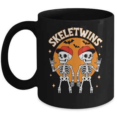 Skeletwins Halloween Twins Skeletons Men Boys Costume Funny Mug | teecentury