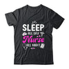 Sleep All Day Nurse All Night Funny Nursing ER RN LPN CNA Shirt & Tank Top | teecentury