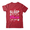 Sleep All Day Nurse All Night Funny Nursing ER RN LPN CNA Shirt & Tank Top | teecentury
